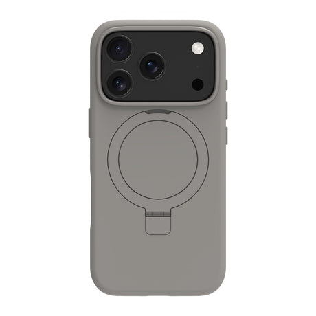 dbramante1928 iPhone 17 Pro/iPhone 18 Pro Cover Roskilde MagSafe Kick ICON River Stone