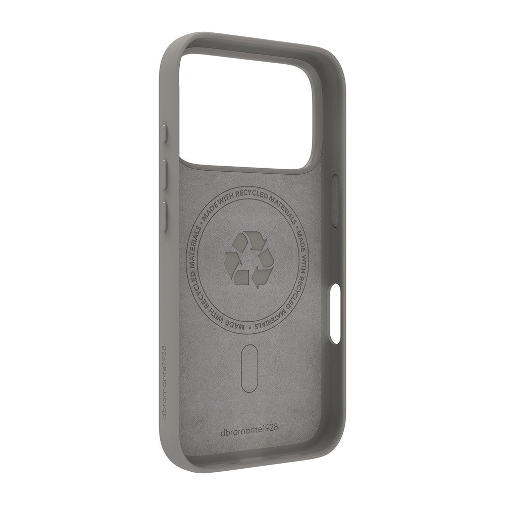 dbramante1928 iPhone 17 Pro/iPhone 18 Pro Cover Roskilde MagSafe River Stone