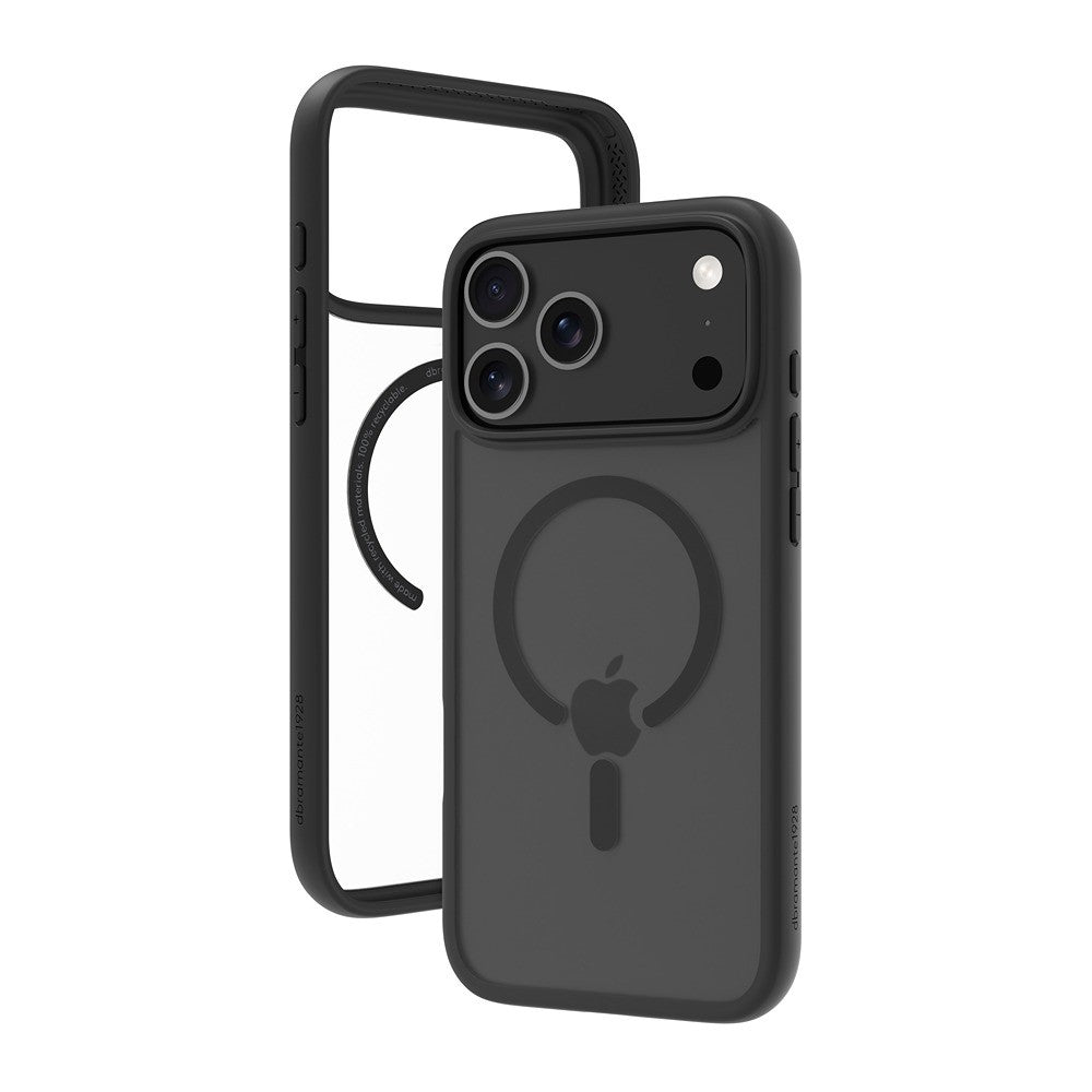 dbramante1928 iPhone 17 Pro Max/iPhone 18 Pro Max Cover Grenen MagSafe Sort