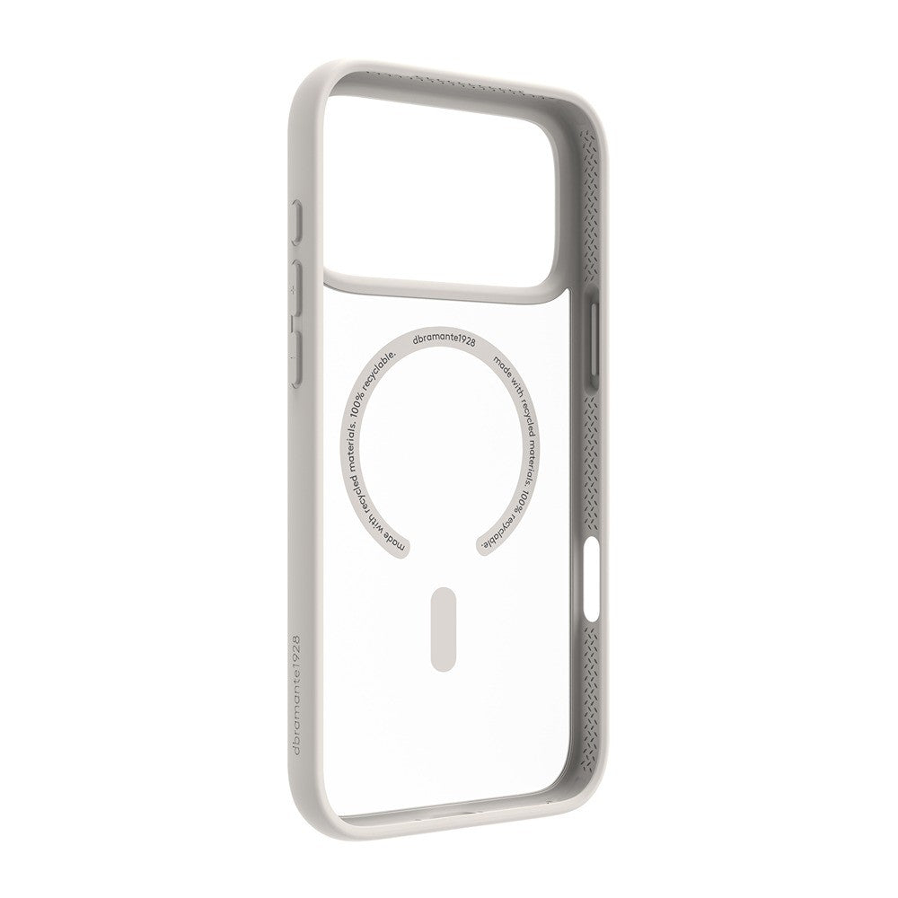dbramante1928 iPhone 17 Pro Max/iPhone 18 Pro Max Cover Grenen MagSafe Hvid