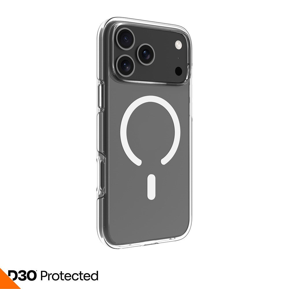 dbramante1928 iPhone 17 Pro Max/iPhone 18 Pro Max Cover Iceland Ultra MagSafe D3O Klar