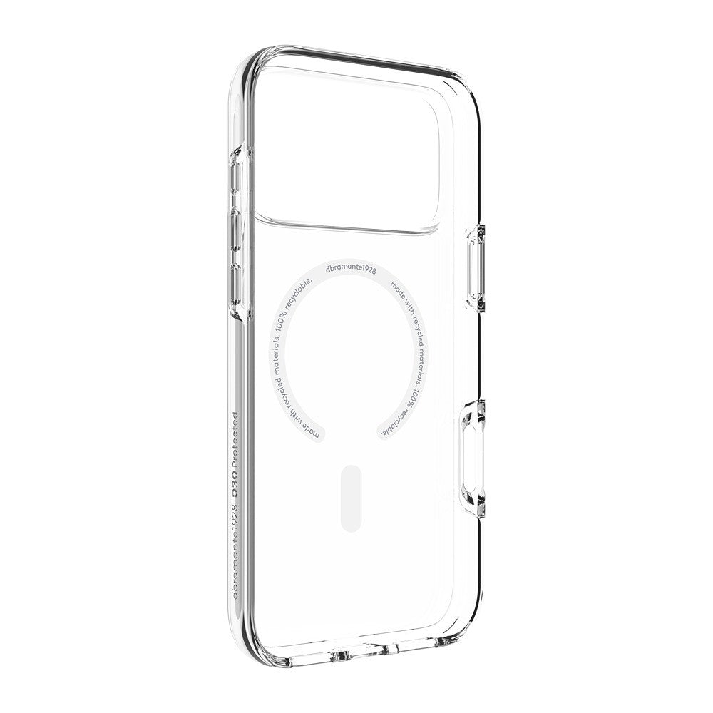 dbramante1928 iPhone 17 Pro Max/iPhone 18 Pro Max Cover Iceland Ultra MagSafe D3O Klar