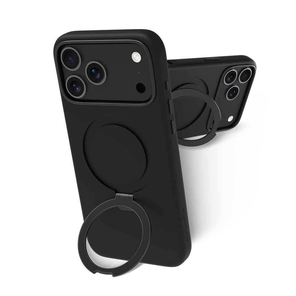 dbramante1928 iPhone 17 Pro Max/iPhone 18 Pro Max Cover Roskilde MagSafe Kick ICON Midnight