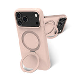 dbramante1928 iPhone 17 Pro Max/iPhone 18 Pro Max Cover Roskilde MagSafe Kick ICON Pink Sand