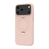 dbramante1928 iPhone 17 Pro Max/iPhone 18 Pro Max Cover Roskilde MagSafe Kick ICON Pink Sand