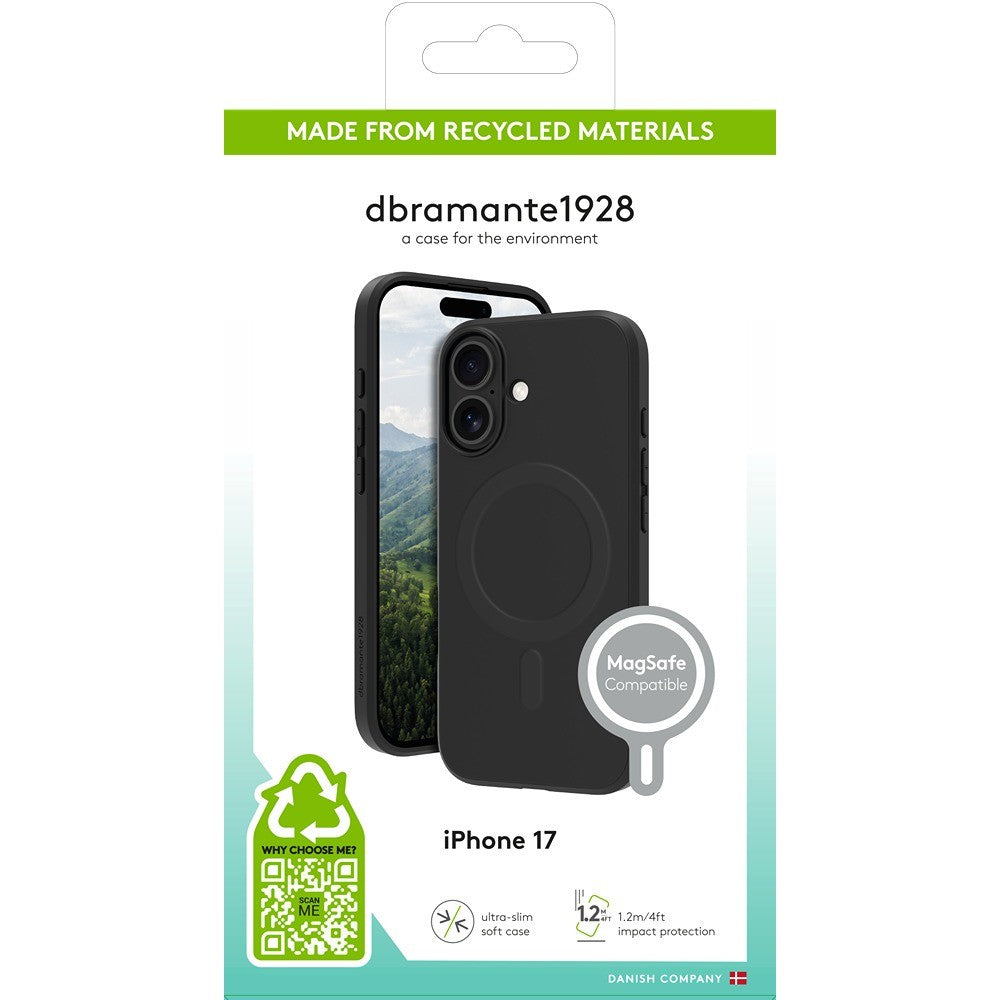 dbramante1928 iPhone 17 Cover Greenland Pro MagSafe Night Black
