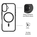 dbramante1928 iPhone 17 Cover Grenen MagSafe Sort
