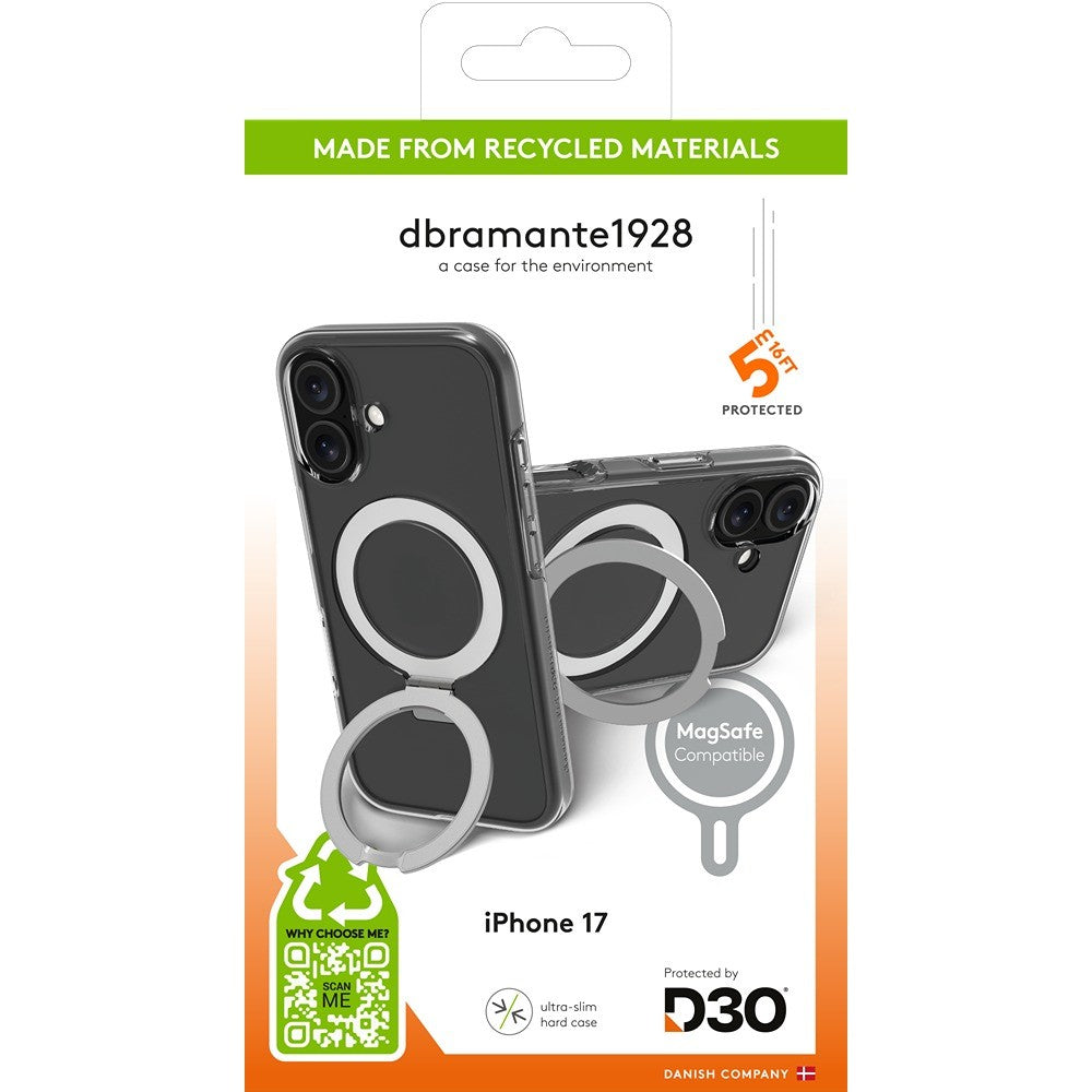 dbramante1928 iPhone 17 Cover Iceland Ultra MagSafe Kick Klar