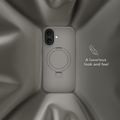dbramante1928 iPhone 17 Cover Roskilde MagSafe Kick ICON River Stone