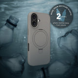 dbramante1928 iPhone 17 Cover Roskilde MagSafe Kick ICON River Stone