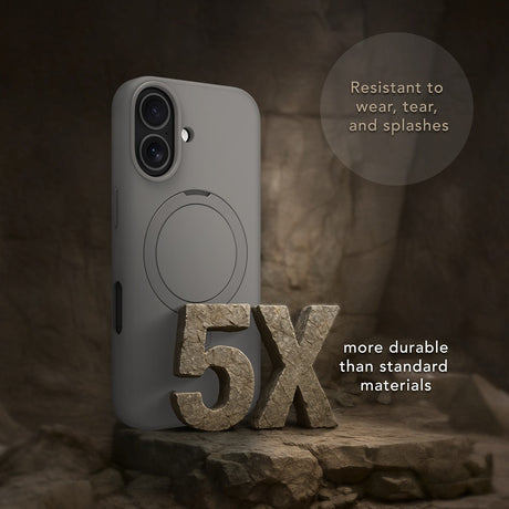 dbramante1928 iPhone 17 Cover Roskilde MagSafe Kick ICON River Stone