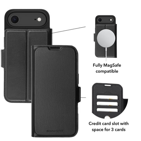 dbramante1928 iPhone Air Etui Oslo Pro MagSafe Sort