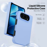 Dux Ducis iPhone Duo Cover Piel Series MagSafe Blå