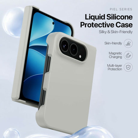Dux Ducis iPhone Duo Cover Piel Series MagSafe Beige