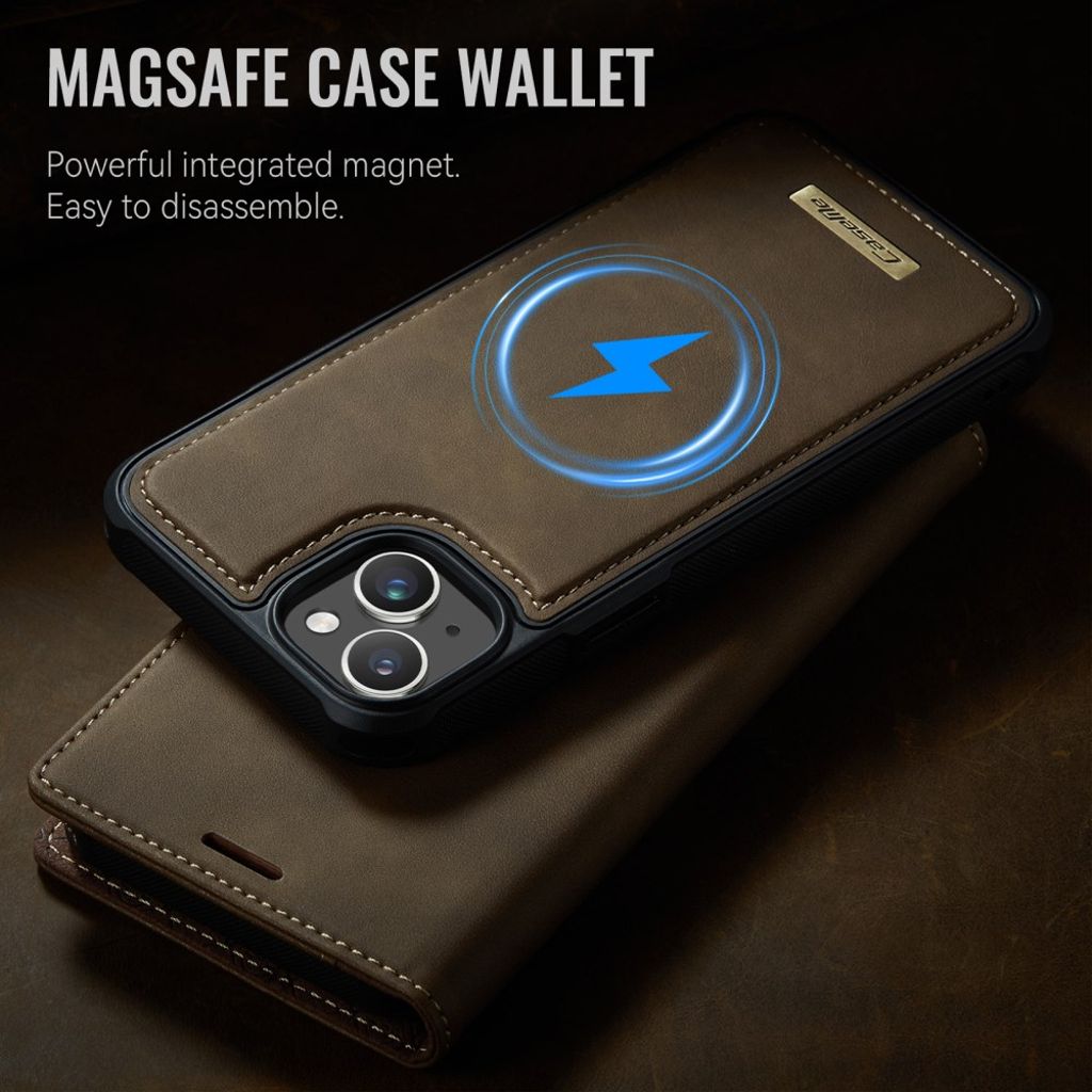 CaseMe iPhone 13 Etui C49 Series Brun