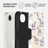 Burga iPhone 16e/iPhone 17e Cover Tough MagSafe Derby Race