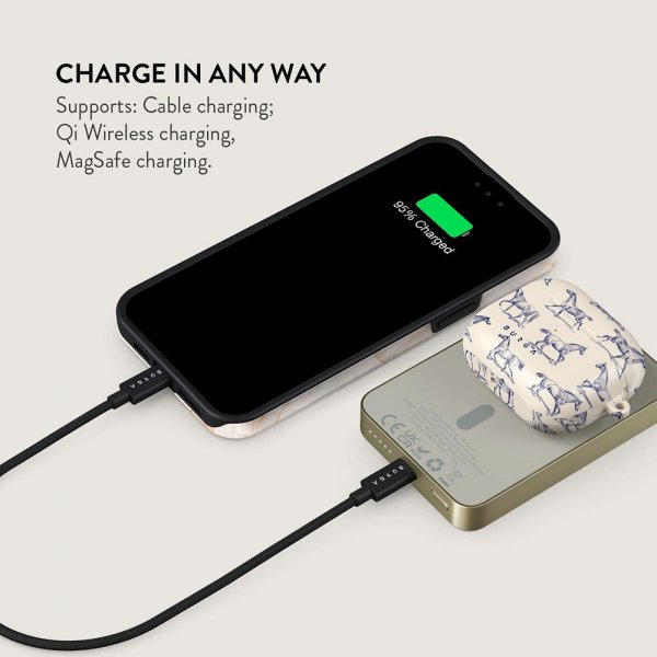 Burga Powerbank MagSafe 5000 mAh Derby Race Guld