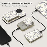 Burga Powerbank MagSafe 5000 mAh Derby Race Guld