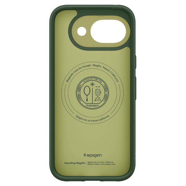 Spigen Google Pixel 10a Cover Nano Pop MagFit Avocado Green