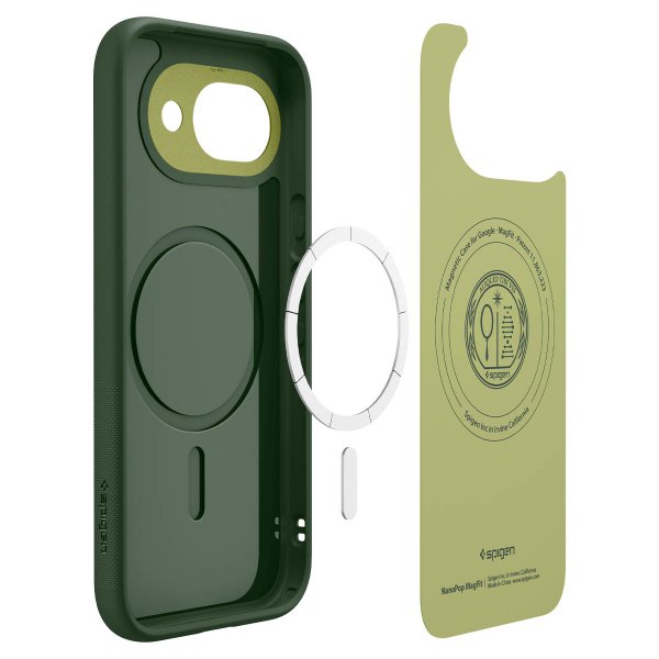 Spigen Google Pixel 10a Cover Nano Pop MagFit Avocado Green