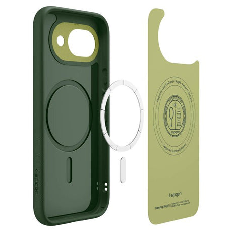 Spigen Google Pixel 10a Cover Nano Pop MagFit Avocado Green