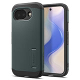 Spigen Google Pixel 10a Cover Tough Armor MagFit Abyss Green