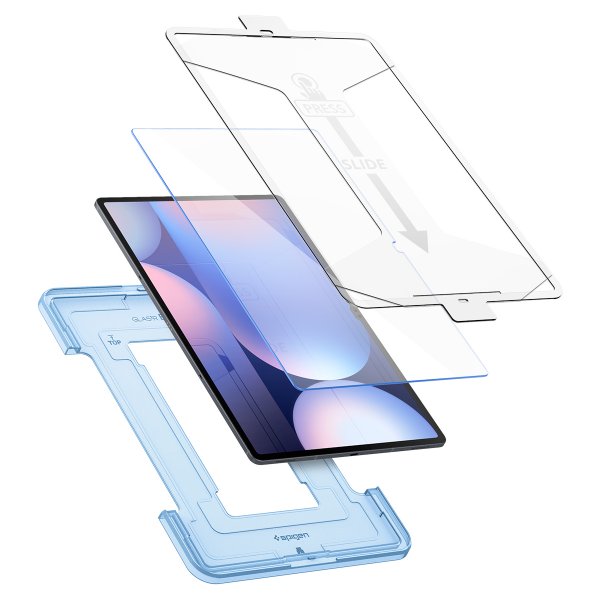 Spigen Samsung Galaxy Tab S9 Ultra/Galaxy Tab S10 Ultra Skærmbeskyttelse GLAS.tR EZ Fit