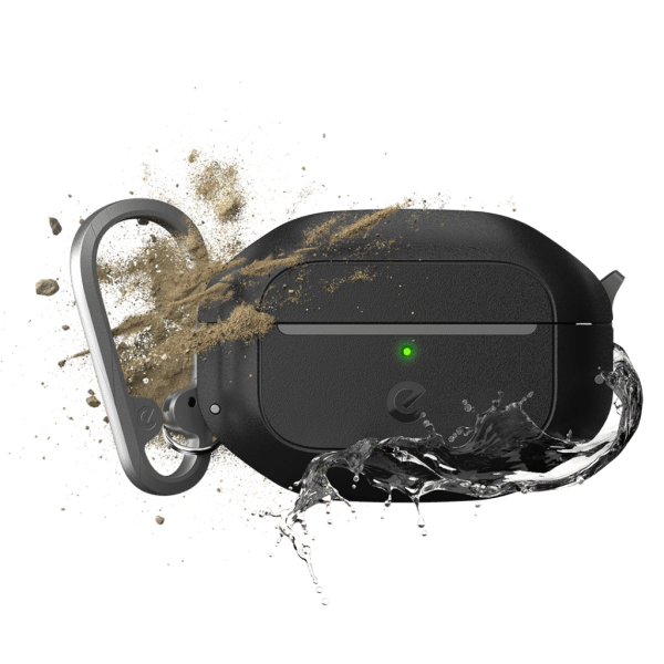 KeyBudz AirPods Pro 2 Cover Element Series Carbon Black