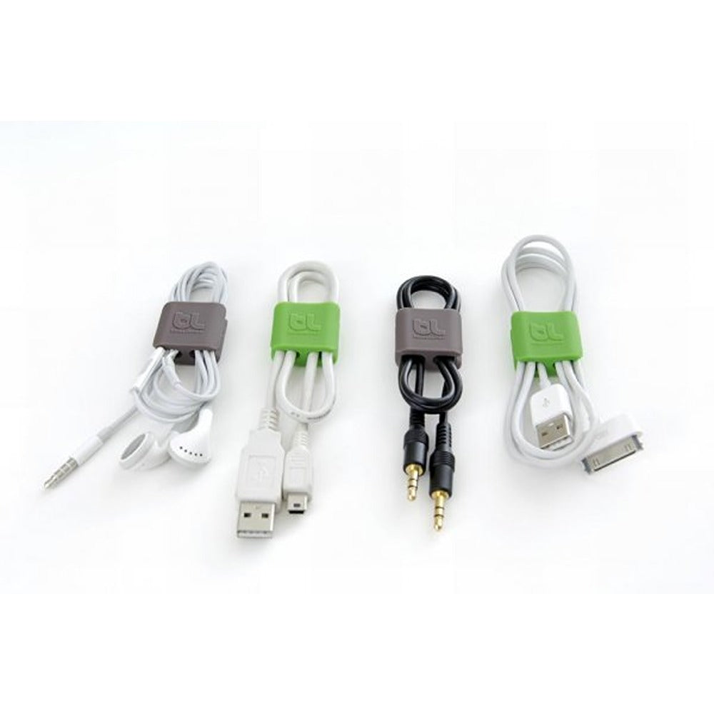 Bluelounge CableClip Kabelklemme Stor Grå