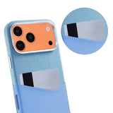 iPhone 17 Pro/iPhone 18 Pro Cover i læder med kortholder og MagSafe Blå