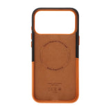 iPhone 17 Pro/iPhone 18 Pro Cover i læder med kortholder og MagSafe Brun