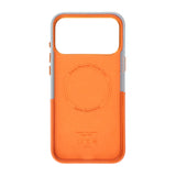 iPhone 17 Pro/iPhone 18 Pro Cover i læder med kortholder og MagSafe Orange