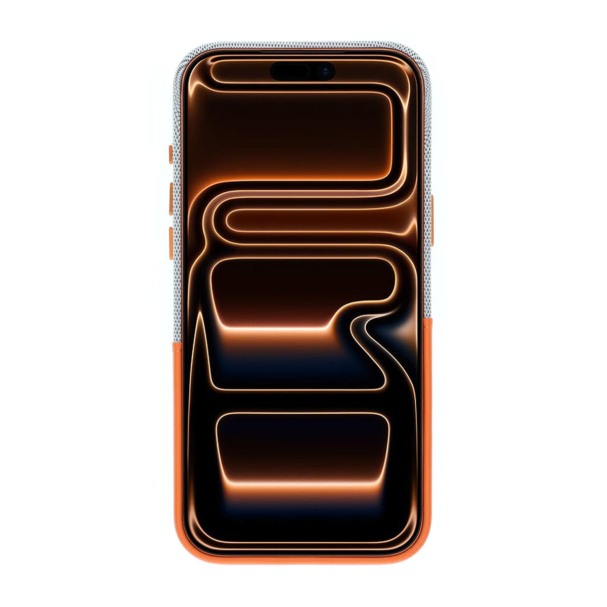 iPhone 17 Pro/iPhone 18 Pro Cover i læder med kortholder og MagSafe Orange