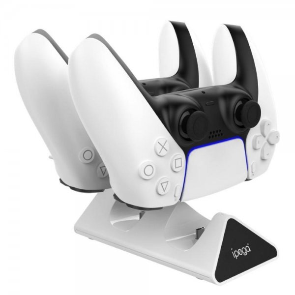 Ipega dobbelt opladningsdock til PS5-controller