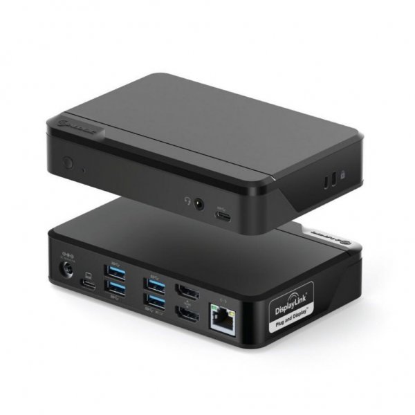 ALOGIC USB-C og USB 3.0 Dual Display Full HD dockingstation og 85W strømforsyning