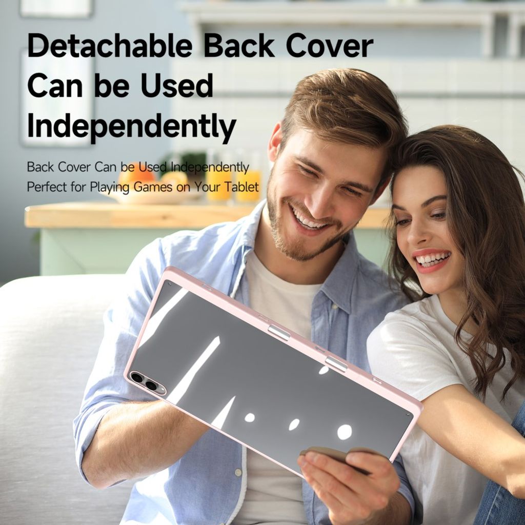 Dux Ducis Samsung Galaxy Tab S11 Ultra/S12 Ultra Etui Magi Series Lyserød