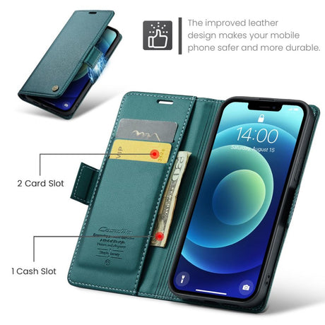 CaseMe iPhone 12 Mini Etui 023 Series Grøn
