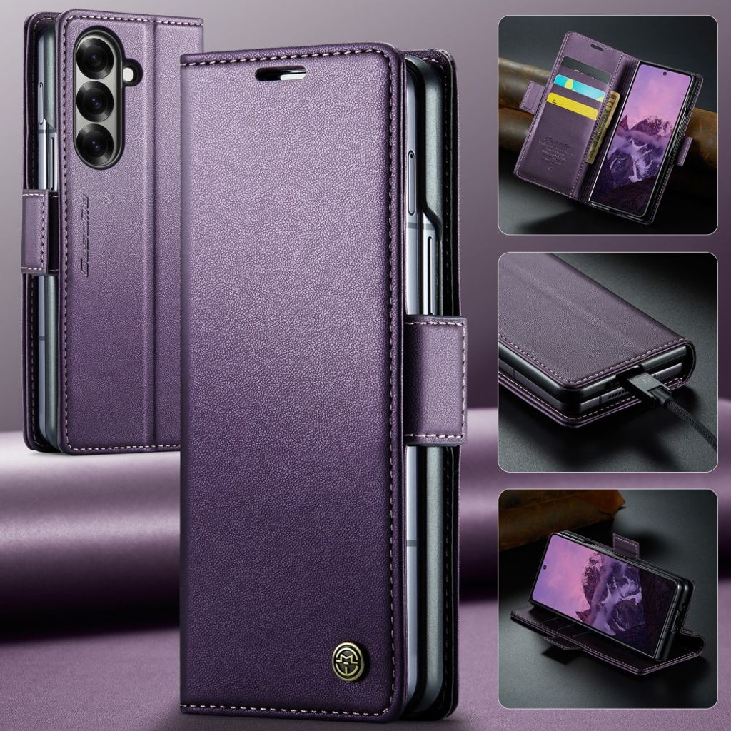 CaseMe Samsung Galaxy Z Fold 8 Ultra Etui 023 Series Lilla