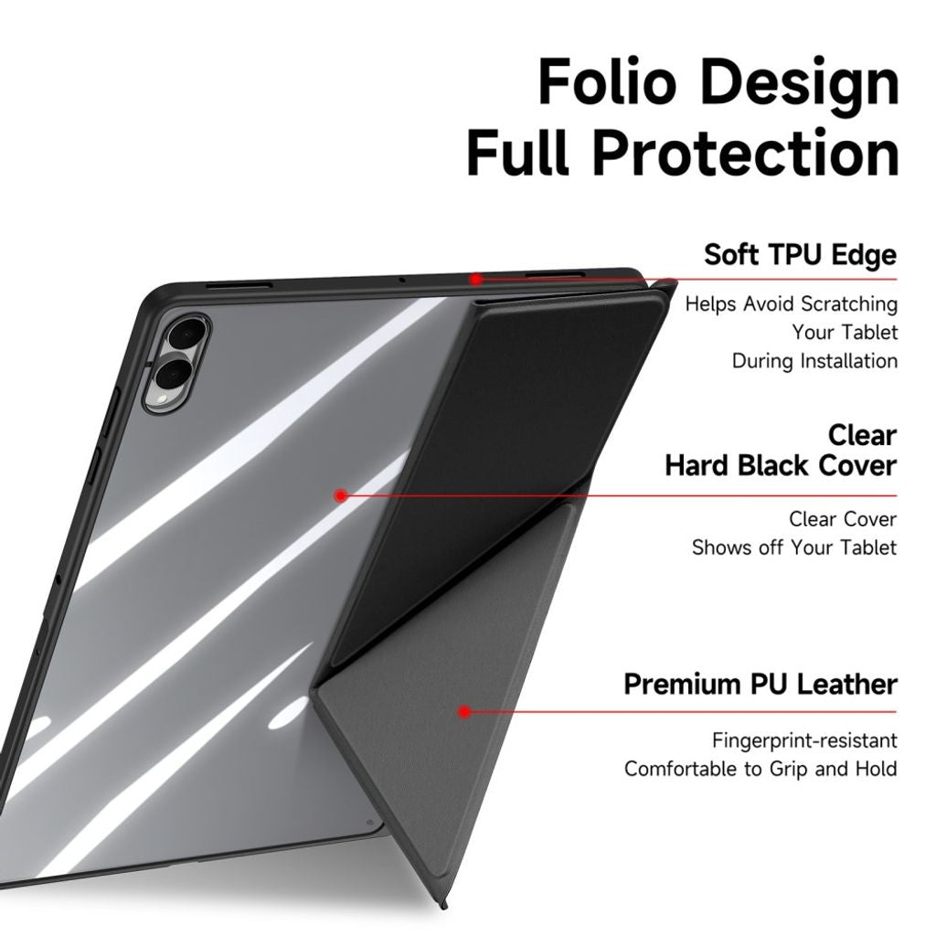 Dux Ducis Samsung Galaxy Tab S11 Ultra/S12 Ultra Etui Magi Series Sort