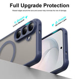 Samsung Galaxy S26 FE Cover Frosted MagSafe Blå