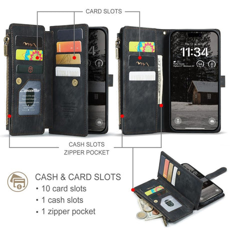CaseMe iPhone Air Etui C30 Series Sort
