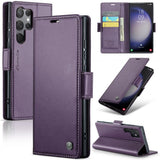 CaseMe Samsung Galaxy S24 Ultra Etui 023 Series Lilla