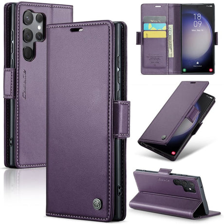 CaseMe Samsung Galaxy S24 Ultra Etui 023 Series Lilla