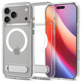 Spigen iPhone 17 Pro Max Cover Ultra Hybrid S MagFit Klar Hvid