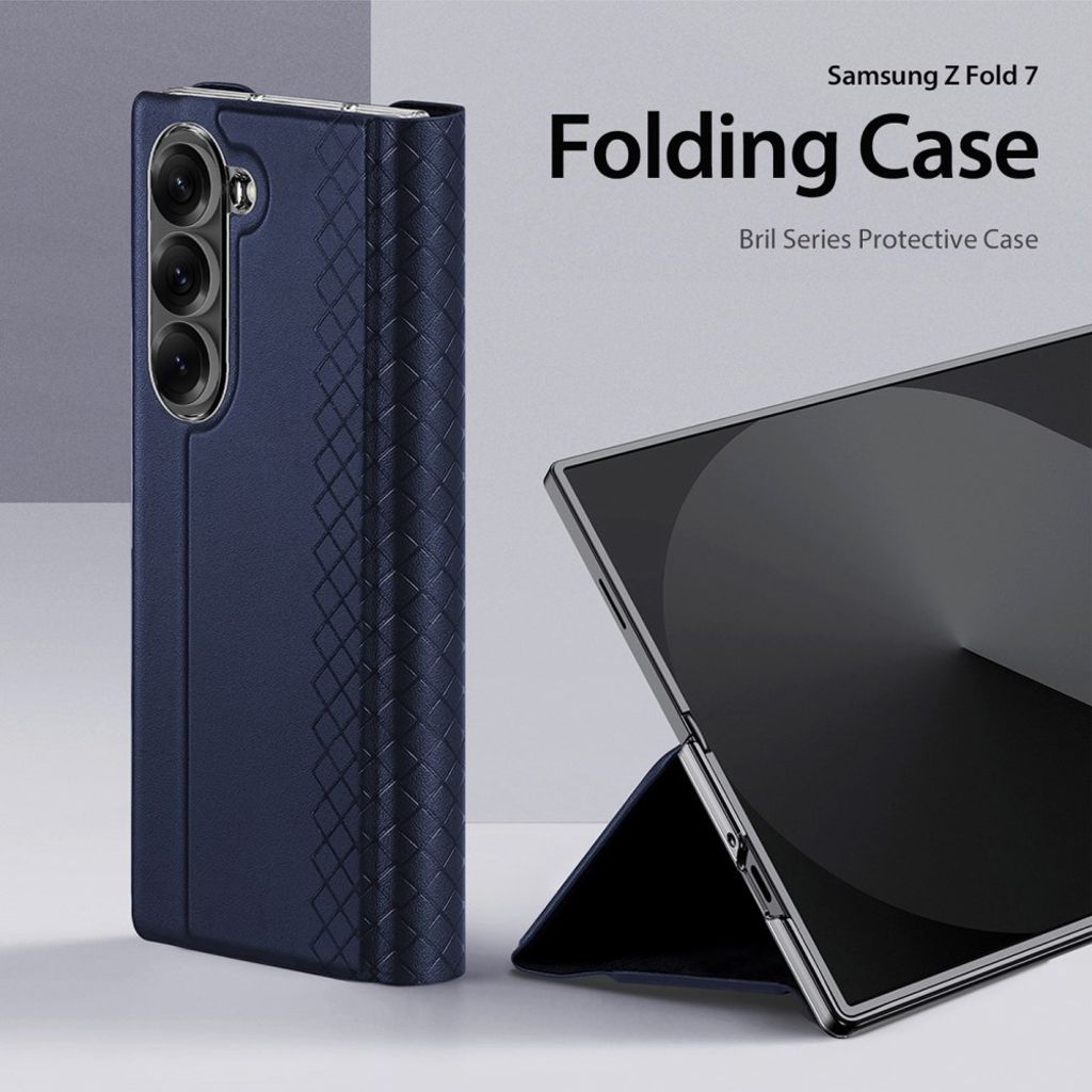 Dux Ducis Samsung Galaxy Z Fold 7 Etui Bril Series Blå