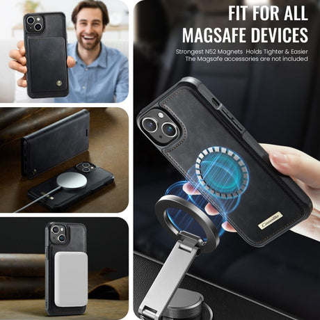 CaseMe iPhone 15 Etui C49 Series Sort