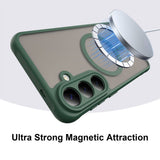 Samsung Galaxy S26 FE Cover Frosted MagSafe Grøn