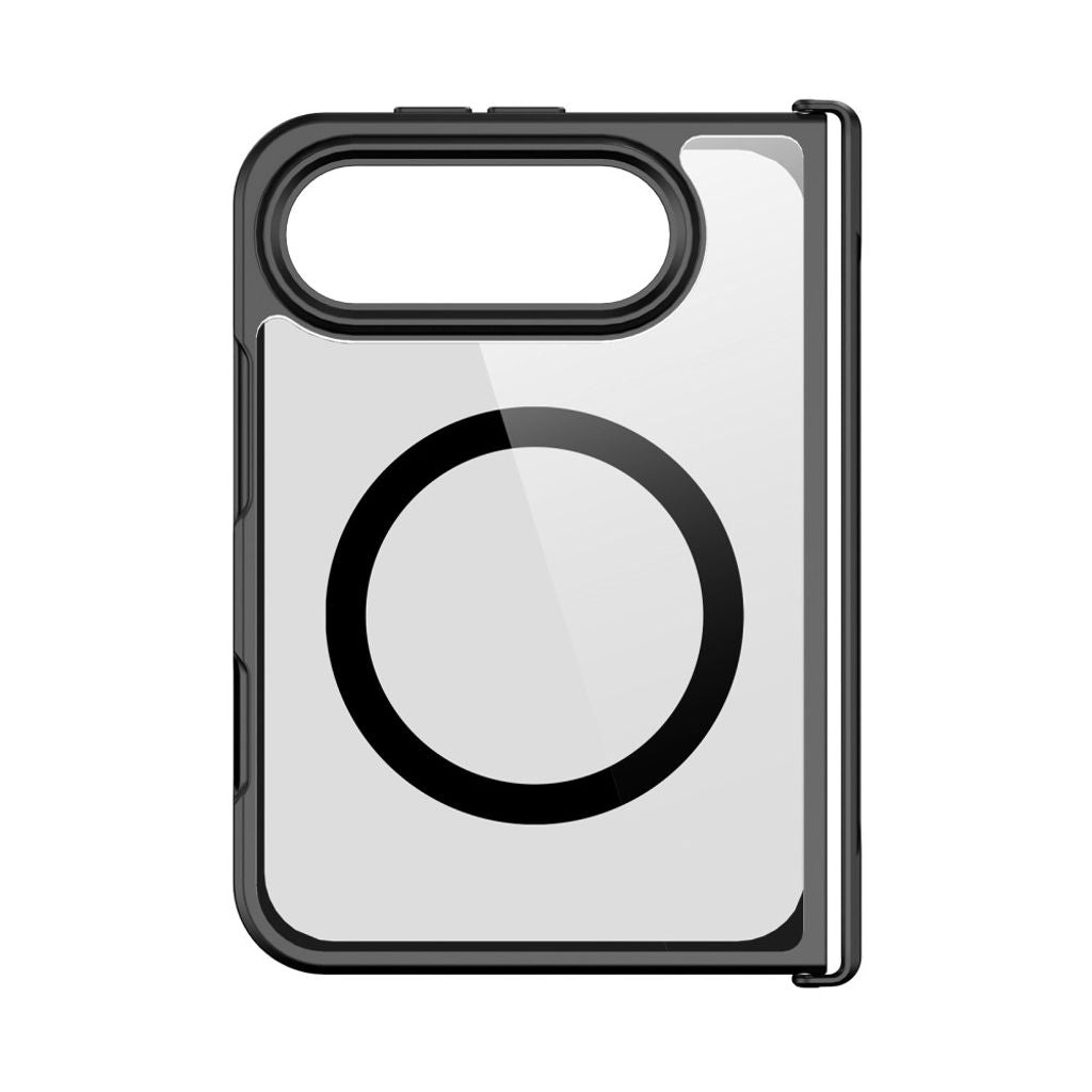 Dux Ducis iPhone Duo Cover med Gångjärnsskydd Aimo Series MagSafe Sort