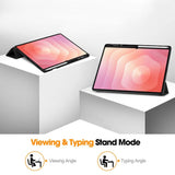 Samsung Galaxy Tab S11 Ultra/S12 Ultra Etui Tri-Fold Pennfack Sort