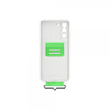 Samsung Original Galaxy S21 FE Cover Silikone Cover med Rem Hvid